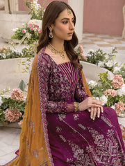 XENIA Formals Ishya Luxury Unstitched Embroidered Chiffon 3Pc 04-FEEZA