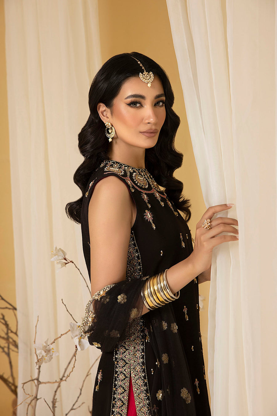 Nuriyaa Mystic Luxury Formal Unstitched 3 Piece Suit - NOVA