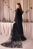 Emaan Adeel Romansiyyah Luxury Formal 3 Piece Suit RM-07 Black Swan