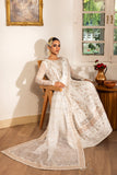 Emaan Adeel Luxury Pret Embroidered Khaddi Net 3Pc Suit LP-08 Raniya