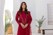 Nuriyaa Spring Summer Embroidered Lawn Pret 3 Piece Suit - Askim