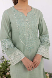 Nuriyaa Spring Summer Embroidered Lawn Pret 3 Piece Suit - Gul