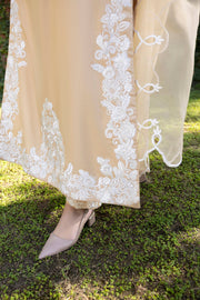 Nuriyaa Winter Pret Embroidered Linen 3 Piece Suit - Gohar-e-Nayaab