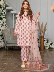 Vasl by Humdum Unstitched Embroidered Lawn 3 Piece Suit D-05