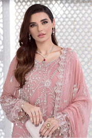 Meeral Ashna Luxury Chiffon Unstitched 3 Piece Suit 05- GHAZAL - FaisalFabrics.pk
