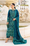 Zimal by Emaan Adeel Embroidered Chiffon Unstitched 3Pc Suit ZM 04 Noori