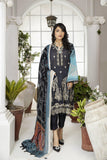 Safwa Classica Embroidered Lawn Unstitched 3Pc Suit SCE-05