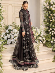 XENIA Formals Ishya Luxury Unstitched Embroidered Chiffon 3Pc 06-HESSA