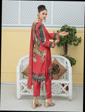 Fiza Noor Eshal Embroidered Karandi Unstitched 3Pc Suit D-06