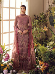 Afrozeh La Fuchsia Wedding Edit'22 Unstitched 3pc Suit D-07 VALENTINA