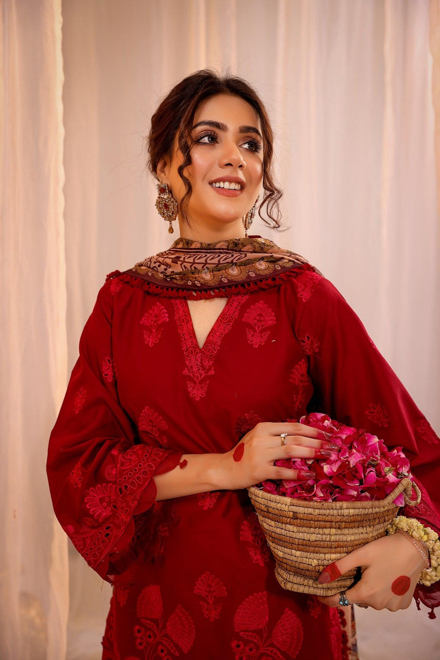 RSC-07 - SAFWA ROSELLA 3-PIECE COLLECTION VOL  Embroidered Dress | 1 Shop Online | Pakistani Dresses | Dresses