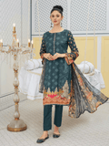 Fiza Noor Eshal Embroidered Karandi Unstitched 3Pc Suit D-08