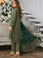 Vasl by Humdum Unstitched Embroidered Lawn 3 Piece Suit D-09