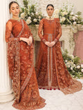 XENIA Formals Ishya Luxury Unstitched Embroidered Net 3Pc 09-FIRAAKI