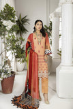 Safwa Classica Embroidered Lawn Unstitched 3Pc Suit SCE-09
