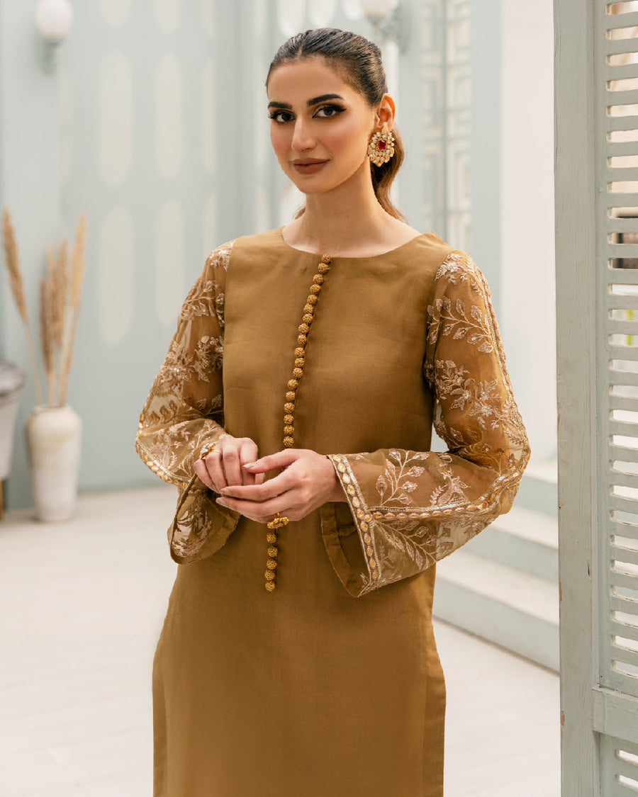Noor Jahan by Daud Abbas Luxury Pret 2 Piece Suit - Amaya