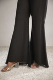 Nuriyaa Cambric Pret Trousers - BOOT PANTS - FaisalFabrics.pk