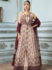 Hous of Nawab Gulmira Luxury Formal Unstitched 3PC Suit 10-GHALIBA - FaisalFabrics.pk