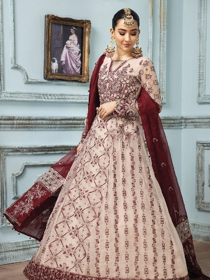 Hous of Nawab Gulmira Luxury Formal Unstitched 3PC Suit 10-GHALIBA - FaisalFabrics.pk