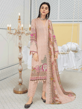 Fiza Noor Eshal Embroidered Karandi Unstitched 3Pc Suit D-10