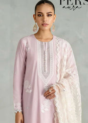 Cross Stitch Embroidered Lawn Unstitched 3Pc Suit D-11 Perse Aura