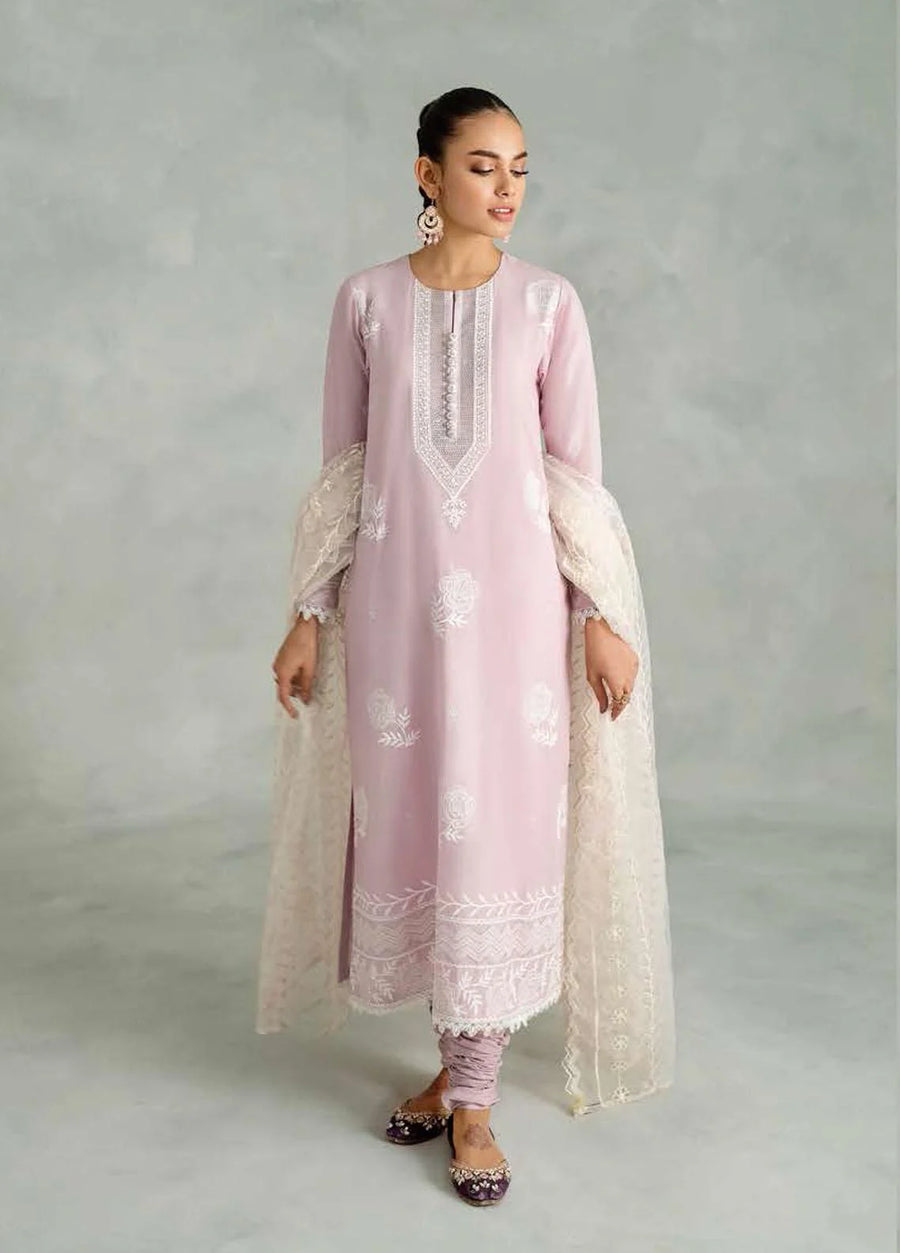 Cross Stitch Embroidered Lawn Unstitched 3Pc Suit D-11 Perse Aura