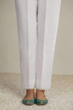 Nuriyaa Cambric Pret Trousers - LACED PANTS - FaisalFabrics.pk
