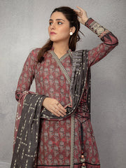 ACE Galleria Digital Printed Unstitched 3 Piece Khaddar Suit ACE 12119 - FaisalFabrics.pk