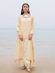 NUREH Tere Sang Unstitched Embroidered Swiss Lawn 3Pc Suit NSL-04