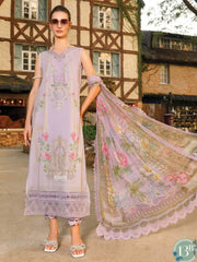 Maria.B M.Prints Lawn Unstitched Embroidered 3 Piece Suit MPT-1713-B