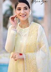 Cross Stitch Embroidered Lawn Unstitched 3Pc Suit D-13 Summer Breeze