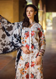 Elaf Premium Print Chikankari Lawn Unstitched 3Pc Suit ECT-02A MELROSE