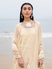 NUREH Tere Sang Unstitched Embroidered Swiss Lawn 3Pc Suit NSL-04