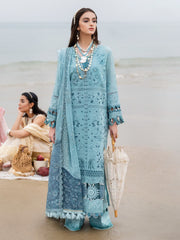 NUREH Tere Sang Unstitched Embroidered Swiss Lawn 3Pc Suit NSL-05