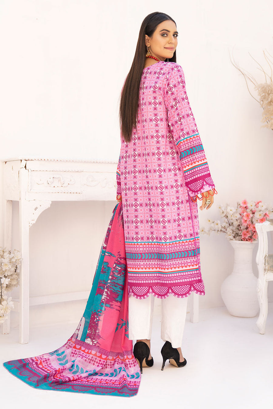 SSD-194 - MALLOW DIGITAL PRINTS SHIRT DUPATTA COLLECTION