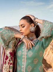 Zainab Chottani Embroidered Chikankari Lawn Unstitched 3Pc Suit ZC-01A