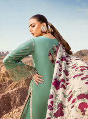 Zainab Chottani Embroidered Chikankari Lawn Unstitched 3Pc Suit ZC-01A