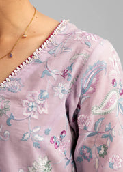 Coco by Zara Shahjahan Embroidered Lawn Unstitched 3 Piece Suit D-01B
