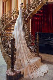 Reign Luxury Embroidered Net Bridal Wear - Anfisa