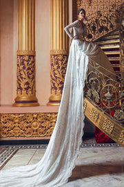 Reign Luxury Embroidered Net Bridal Wear - Anfisa