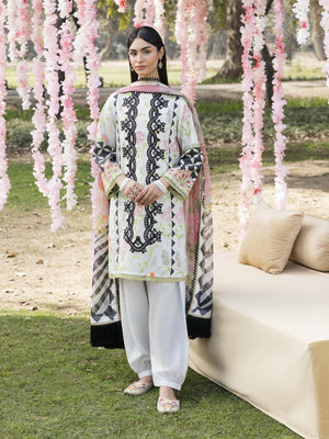 Ayzel by Afrozeh Bahaar Luxury Lawn Unstitched 3Pc Suit AZL-23-V1-03