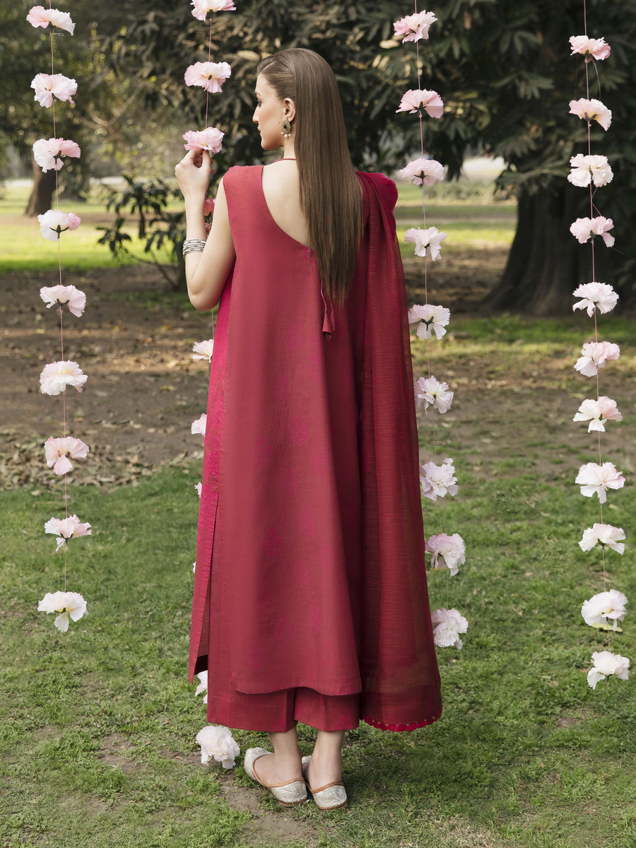 Ayzel by Afrozeh Bahaar Luxury Lawn Unstitched 3Pc Suit AZL-23-V1-12