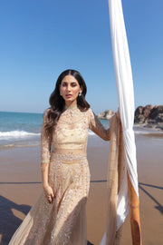 Reign Amira'a Luxury Formal Wear - Diba Salmon Champagne