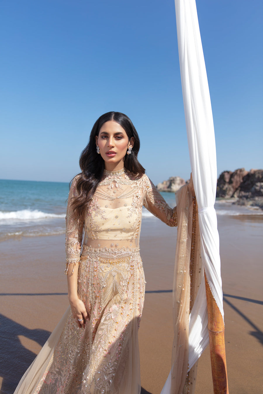 Reign Amira'a Luxury Formal Wear - Diba Salmon Champagne