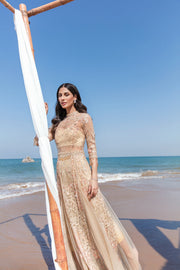 Reign Amira'a Luxury Formal Wear - Diba Salmon Champagne