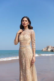 Reign Amira'a Luxury Formal Wear - Diba Salmon Champagne