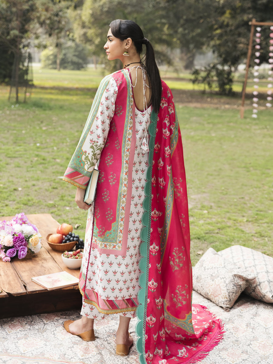 Ayzel by Afrozeh Bahaar Luxury Lawn Unstitched 3Pc Suit AZL-23-V1-06