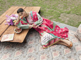 Ayzel by Afrozeh Bahaar Luxury Lawn Unstitched 3Pc Suit AZL-23-V1-06