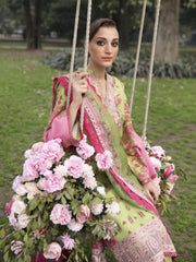 Ayzel by Afrozeh Bahaar Luxury Lawn Unstitched 3Pc Suit AZL-23-V1-08