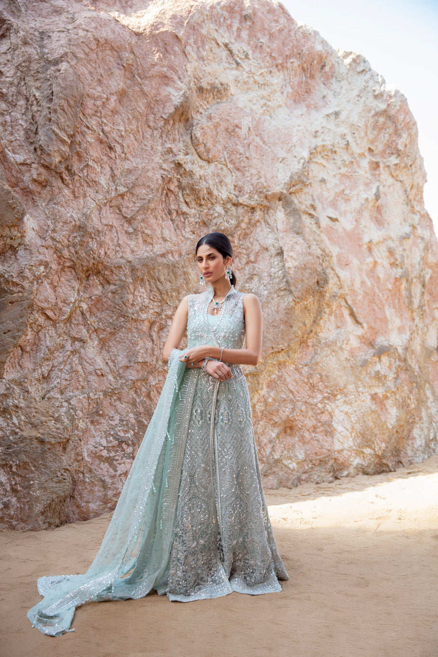 Reign Amira'a Luxury Formal Wear - Martha Ice Blue